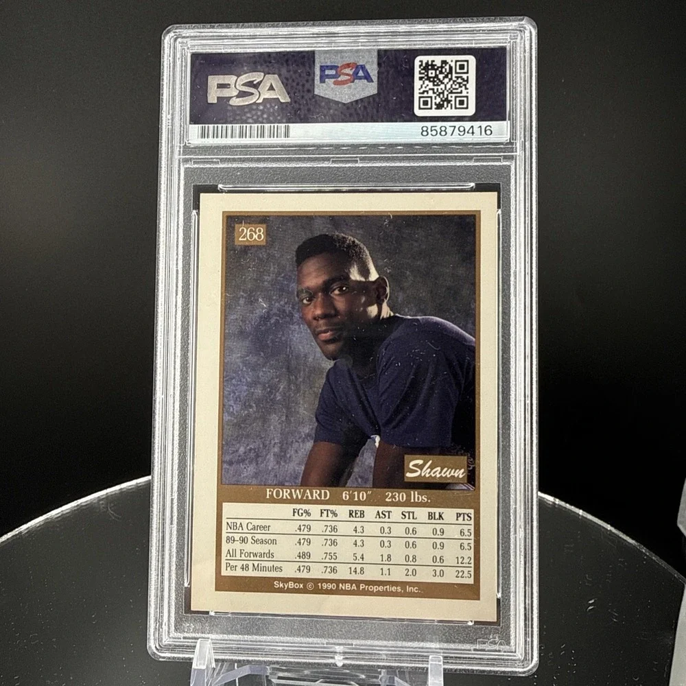 Shawn Kemp Skybox 1990 RC Rookie Autograph Auto PSA DNA Certified 90-91